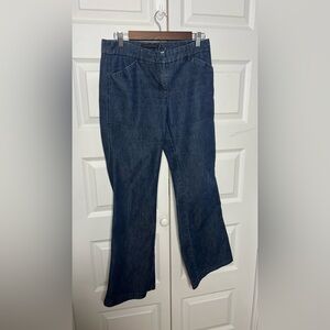 Express Design Studio Editor Denim Slacks Women’s Size 8